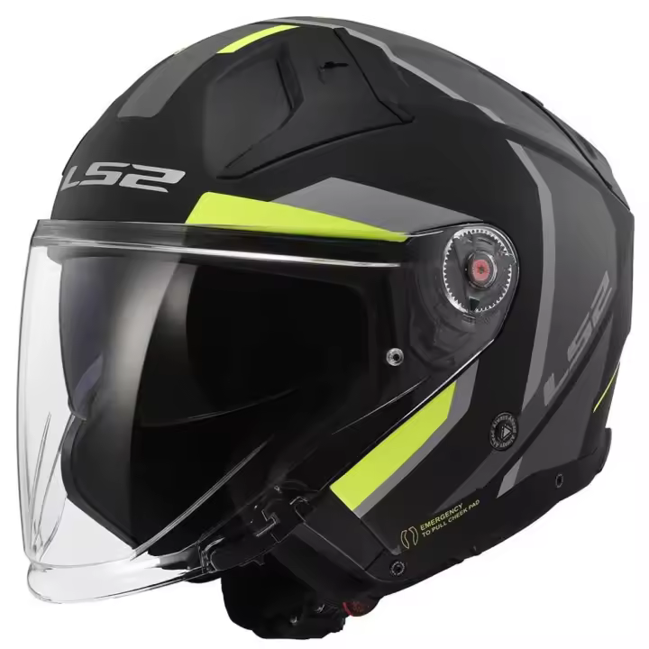 Ls2 Casco Jet Of603 Infinity Ii Focus - 1