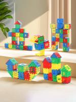 Bloques De Construcción Para Casa Grandes 50 Piezas Juguetes Para Niños Y Niñas De Jardín De Infantes Material ABS Sin Caja - details 0