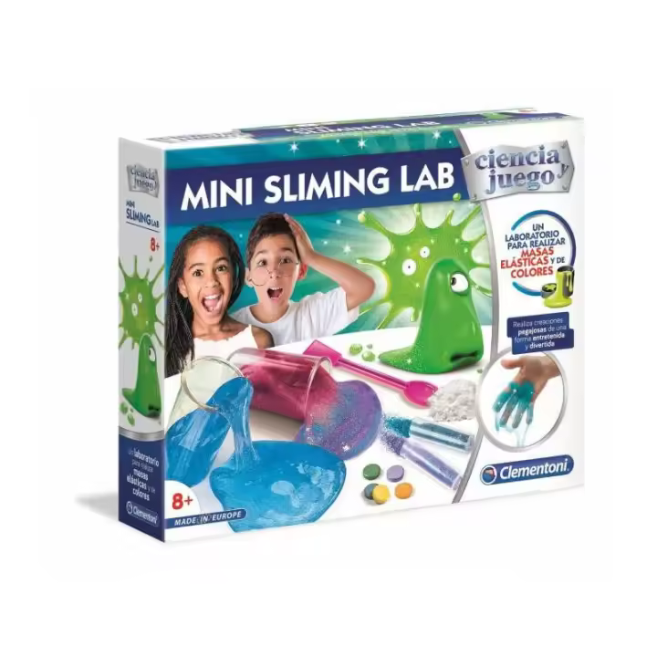 JUEGO CREA SLIME FLUORESCENTE DE CLEMENTONI - 1