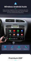 Junsun-reproductor Multimedia X7 MAX para coche Radio con Android CarPlay inalámbrico voz IA 2K 13.1 pulgadas para Seat Leon MK2 2005 2006 2007 2008 2009 2010 2011 2012 - details 12