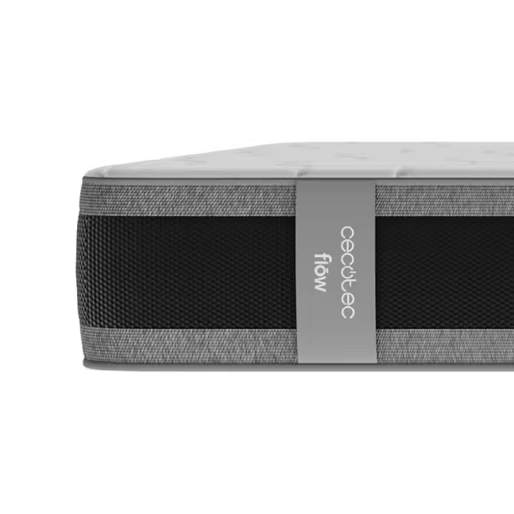 Cecotec Colchón Viscoelástico ViscoSense Flow PureVital 5900 80x190. Multicapa Altura 32 cm Firmeza Alta Núcleo FoamVital+ Doble Cara Dual System - 1