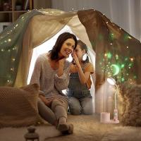 Lámpara de escritorio para niños, lámpara de noche con portalápices, cambio de color automático, lámpara de lectura LED recargable y regulable. - details 2
