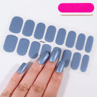 Adhesivos para uñas de gel UV, adhesivos para uñas de fototerapia semicurados semicurados de color sólido, adhesivos de gel de estilo simple totalmente impermeables y duraderos - details 5