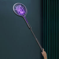 Nueva 2025 Mosquitera Eléctrica Recargable 2-en-1 2800V Con Lámpara Asesina De Mosquitos Y Bat Swatter Para El Control De Plagas - details 7
