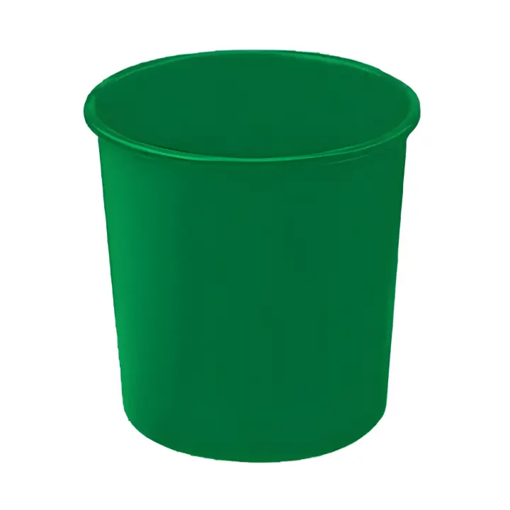 Faibo Papelera Plástico 18l Modelo 318 Verde - Gran Solidez - 1