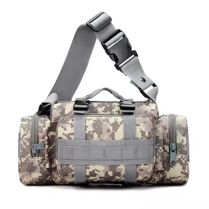 Bolso bandolera 3P de camuflaje para exteriores, bolso de mano estilo militar para aficionados al deporte, bolso táctico de un solo hombro, mochila para cámara - 1