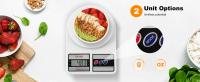 Balanza digital de cocina con capacidad de 22lb/10kg, Balanza de Maple inoxidable para Alimentación con Unidades oz/G | Alimentación por Batería reemplazable | Ideal para preparar Comadas, Cocinar y hornear - details 1