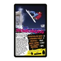 Top Trumps Extreme Sports Deportes Extremos Baraja de 32 cartas Fichas técnicas de deportes Versión inglesa En estuche de plástico rígido Transportar De viaje  Kitesurfing Bungee jumping Snowboarding - details 2