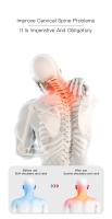 Almohada Masajeadora Eléctrica De Vibration Térmica Para Relaxar La Columna Cervical Reducir La Fatiga Muscular Y Aliviar Los Problemas Del Sueño Y El Dolor De Hombros - details 4