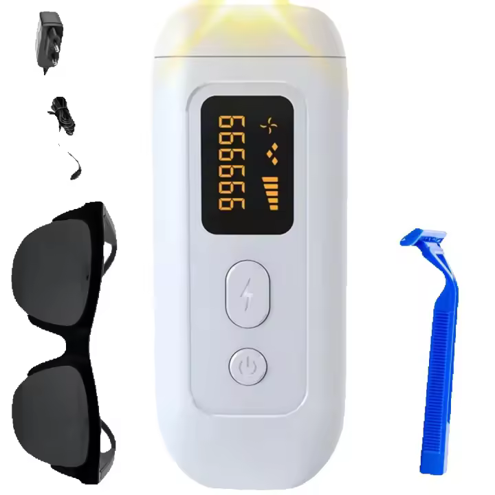 Depiladora Laser IPL Para Uso en Casa Depilacion Permanente Luz Pulsada Intensa Similar Laser de Diodo Todo Tipo de Pieles Eliminación de vello Depilator Manual Portatil Potente Regalo Mujer Hombre Navidad Reyes - 1