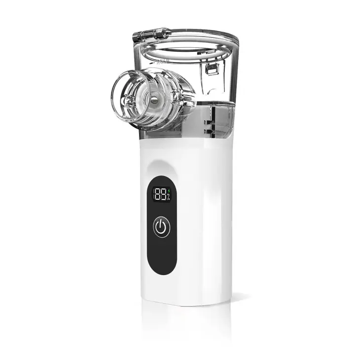 Aerosol Portatile Silenzioso, Macchina Nebulizzatrice Ricaricabile USB-C per Adulti e Bambini, Funzionamento Silenzioso per Sollievo Respiratorio – Design Compatto e Portatile per Uso Ovunque - 1