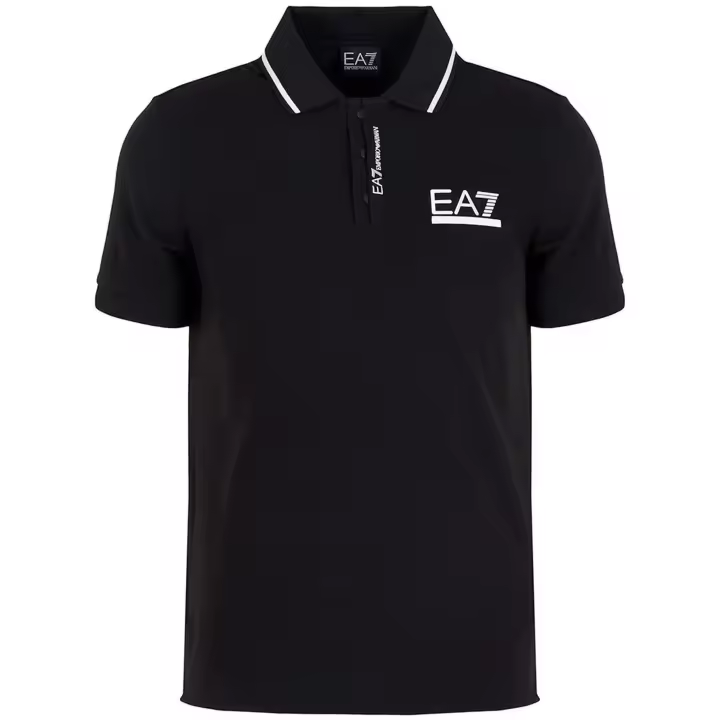 Polo Emporio Armani Polo para hombre en color negro - 1