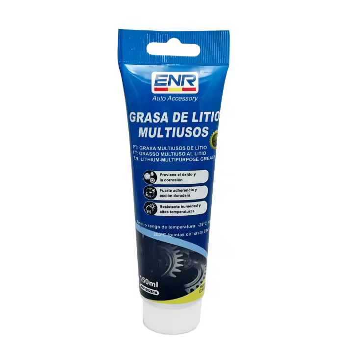 Grasa de base de litio multipropósito antioxidante, anticorrosiva, resistente a altas temperaturas y humedad, grasa sólida 150 ml - 1