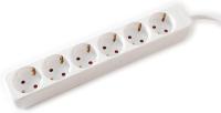 Regleta alargador de enchufes, base multiples de 3, 4, 5, 6 enchufes tipo Schucko sin interruptor, 16a/250v 3680w, cable 3g1.5m㎡ lontitud 1,5m, 3m o 5m, uso interior, color blanco, Don Feliz - details 0