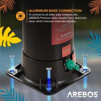 AREBOS 40 L ducha solar ducha de piscina ducha jardín al aire libre ducha lluvia - details 34