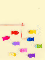 Juguetes De Madera Montessori Para Niños Tablero Ocupado De Animal Matemáticas Pesca Números Alineación Educativo Juguetes Para Regalos De Niños - details 3