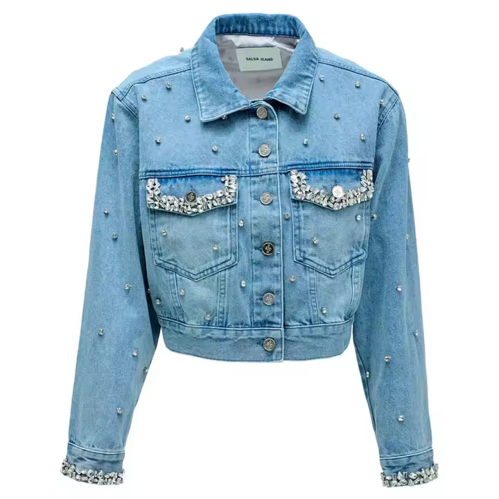 Ropa mujer Chaquetas Salsa Jeans Chaqueta 21009557 Azul - 1