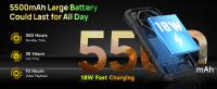 Ulefone Armor X32 Pro 5G Movil Resistente Android 14 Smartphone 16GB+256GB 5500mAh 64MP+25MP Teléfono Movil 3-Slots OTG/NFC - details 4