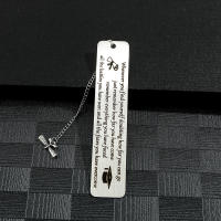 Marcapáginas De Acero Inoxidable Para Graduación Regalos Especiales Para Amigo Compañerode Escuela Souvenir De Aprendizaje Y Lectura Diseño Geométrico - details 3