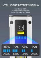 Linterna De Emergencia LED Super Brillante Con Fuente De Trabajo Y Magnete Alarma SOS Billetera Luz De Mano Impermeable Y Cargador De Batería - details 13