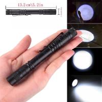 Linterna LED Mini Portátil XPE Luz De Zoom Pen Impermeable Torcha Para Camping Emergencias Exterior Caminata Linterna De Llave - details 11