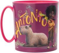 Taza infantil de plástico reutilizable para microondas de 350 ML Disney Encanto - details 1