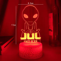 Lámpara De Mesa Colorida Anime 3D Julien Mari Para Decoración De Habitación De Niños Y Escritorio De Oficina Regalo Ideal - details 10