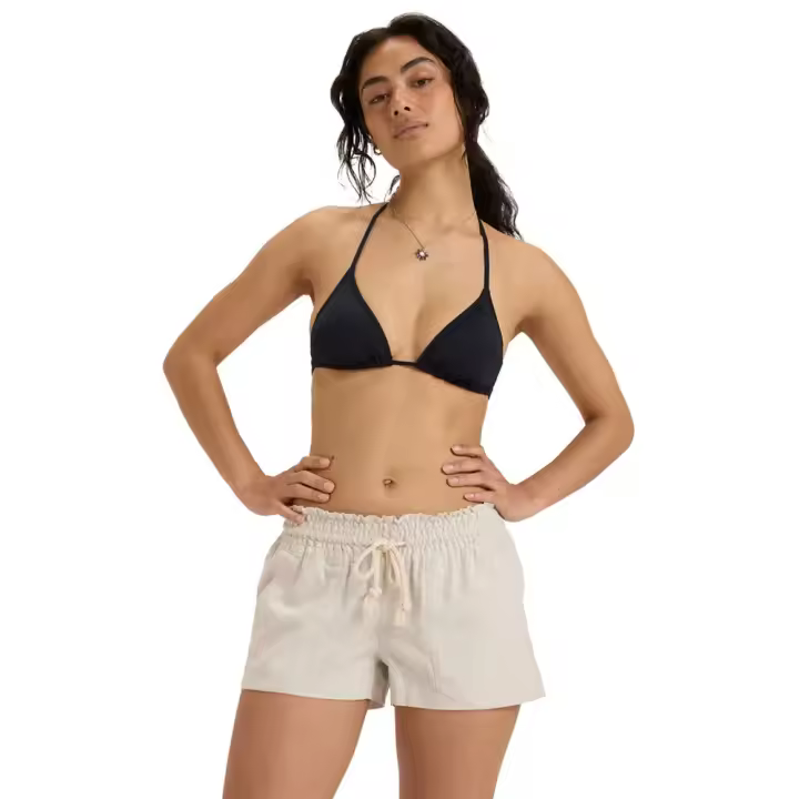 Roxy Pantalones Cortos Deportivos Oceanside Negro - 1