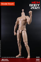 Figura De Acción Masculina COOMODEL MB001 MB002 MB003 MB004 Escala 1:6 Cuerpo Flexible Super 239/261mm Cabeza Escultada Adecuada Para Adultos - details 18