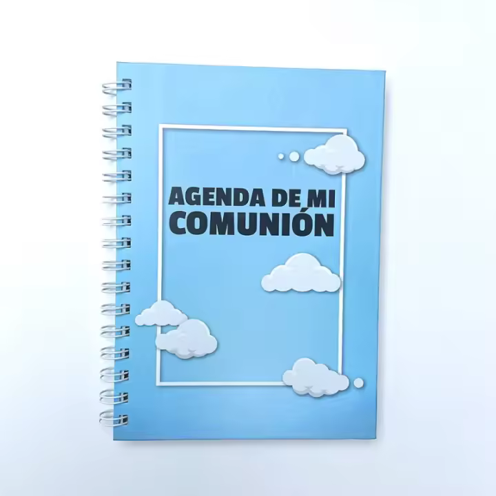 Antracita Agenda de Comunion para organizar y preparar guia para divertirte preparando el dia de comunion diario - 1