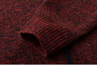 Chaqueta De Punto Para Hombre Con Cuello V Y Patoleta Clásica De Invierno Prenda Exterior De Poliéster Para Otoño Y Invierno - details 18