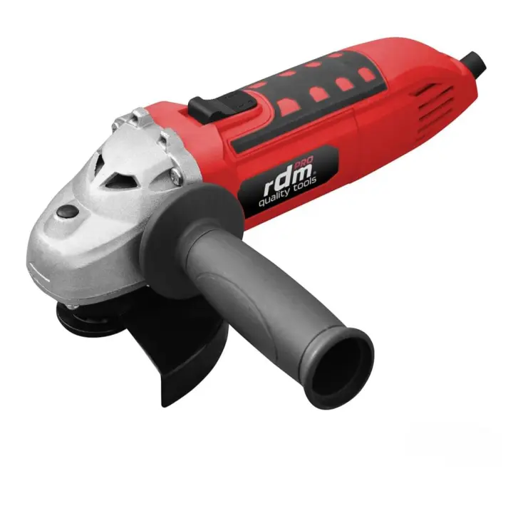ORION91oficial® - Amoladora con cable Diámetro Disco 115mm, Potencia 710W, Velocidad 12000 RPM, Mango Ergonómico con Agarre Antideslizante, Protección de Corte Eléctrico, 2 Accesorios Incluidos, Rosca de Eje M14 - spaziOrion91 - 1
