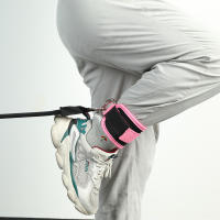 Tirantes De Tobillo Ajustables Para Fitness Con Anillas D-Ring Soporte De Entrenamiento De Musculosidad En El Gimnasio Deportes Seguridad Abductores De Pierna Material Nylon - details 9