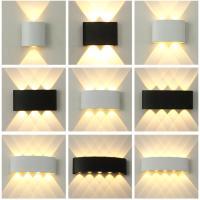 Lámpara De Pared LED Exterior Iluminación De Escaleras Y Pasillos Moderna Resistente Al Agua 2W 4W 6W 8W 10W 12W Para Dormitorio Y Vestíbulo Instalación En Pared - details 1