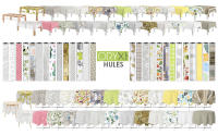 Oryx Mantel Hule Redondo Cuadros Beige Impermeable PVC Ø 140 Cm | Uso Interior y Exterior - details 0