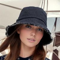 Gorro De Buho De Lino Duradero Para Hombres Y Mujeres Estilo Pesca Casual Protección Solar Plegable Con Borde Enganchado - details 4