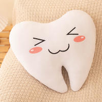 Almohada De Simulación Creativa Y Linda Para Niños Juguete De Peluche De Cuidado Dental Forma De Dientes Regalo Para Todas Las Edades - details 5