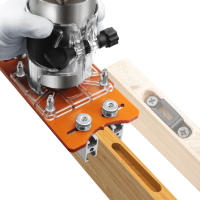 Soporte De Ranura Doble Para Máquina De Routers DIY Localizador De Ranuras Herramienta De Perforación Invisible Para Máquina De Moldeo - details 1