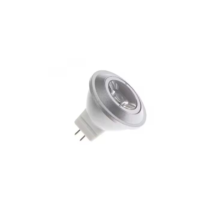 Ledkia Bombilla LED MR11 12V 1W - Potencia 1W - Conexión MR11 - Reemplaza Bombillas Halógenas - Dimensiones 38xØ35 Mm - 1