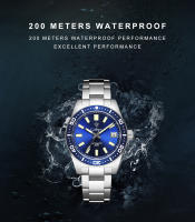 Reloj De Diversión Para Hombre CADISEN 38mm Japonés NH35A Mecánico Vidrio De Zafiro Date Luminoso 200M Impermeable Acero Inoxidable - details 4