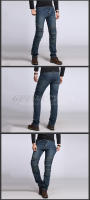 Clásicos Jeans De Motocicleta Negros Y Azules Con Protección De Rodilla Y Cadera Pantalones De Carreras Motocross Para Motorbike Ciclismo Protección Contra Choques - details 13