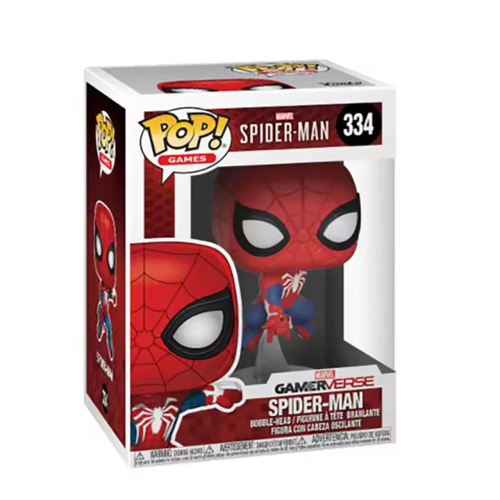 Funko Figura De Vinilo Spider-man Pop! Games Spider-man Marvel 9 Cm - 1