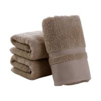 Toalla De Baño Rectangular De Algodón 100% Ultra Suave Y Cómoda Color Sólido Gruesa Lavable En Máquina Secable Para El Baño - details 4
