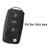 Funda De Llave De Coche Suave TPU Cubierta Completa Portador Para Volkswagen VW POLO Tiguan Passat B5 B6 B7 Golf EOS Scirocco Jetta MK6 Octavia - details 0