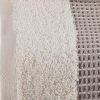 Set Toallas de Algodón Premium Gris - 3 Piezas Súper Absorbentes 500 GSM - Toalla Grande 150x100 cm, Mediana 100x50 cm y Facial 30x50 cm - Suaves, Duraderas y Elegantes para Baño - No pierden color - details 2