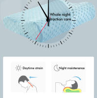 Almohada De Espuma De Memoria Para Dormir Ajustable Para Dormir De Lado Alivio De Dolor En El Cuello Y Los Hombros Almohada Contorneada Ortopédica - details 7