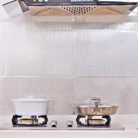 Aluminio autoadhesivo M resistente al calor de abrasión y resistente al agua. Agua y grasa para la cocina 40 cm x 5 m - details 3
