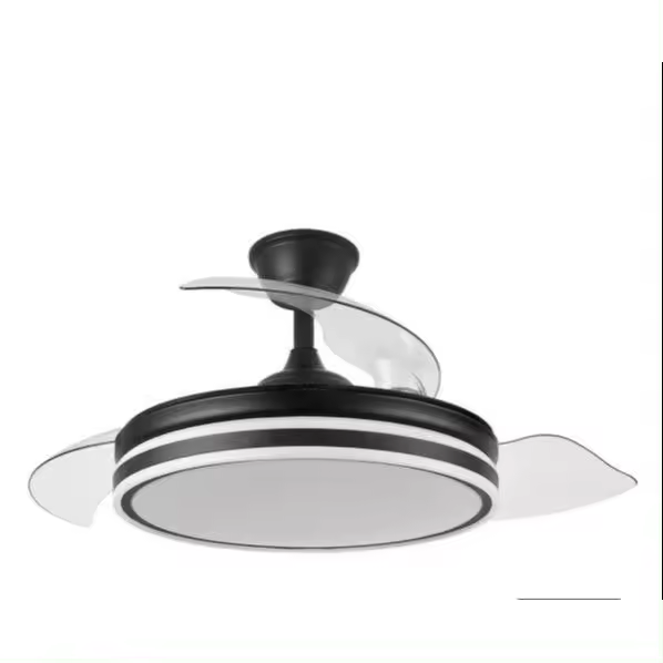 Ventilador Bayomo 72w 6120lm Negro 3 Aspas Desp. 32/47x49/108d.3 Color.motor Dc.remoto - 1