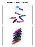 Cartuchos De Tatuaje Con Agujas De Práctica Para Máquina De Tatuaje 20/15/10/5pcs Diferentes Colores Disponibles Para Principiantes Diseño Y Dibujo - details 4