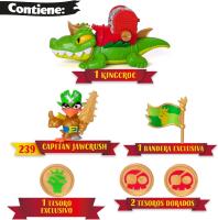 Piratix King Croc –Cocodrilo Articulado Para Capturar Piratix y Con un Cofre Para Guardar Tesoros - details 1